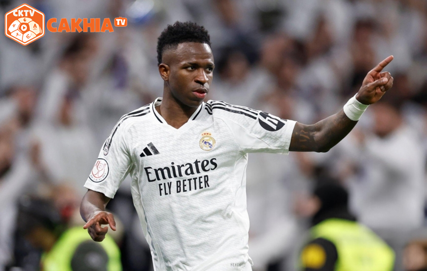 Vinicius vẫn thể hiện phong độ chói sáng tại Real Madrid